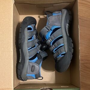 Keen Blue and Gray Kids Outdoor Play Sandals